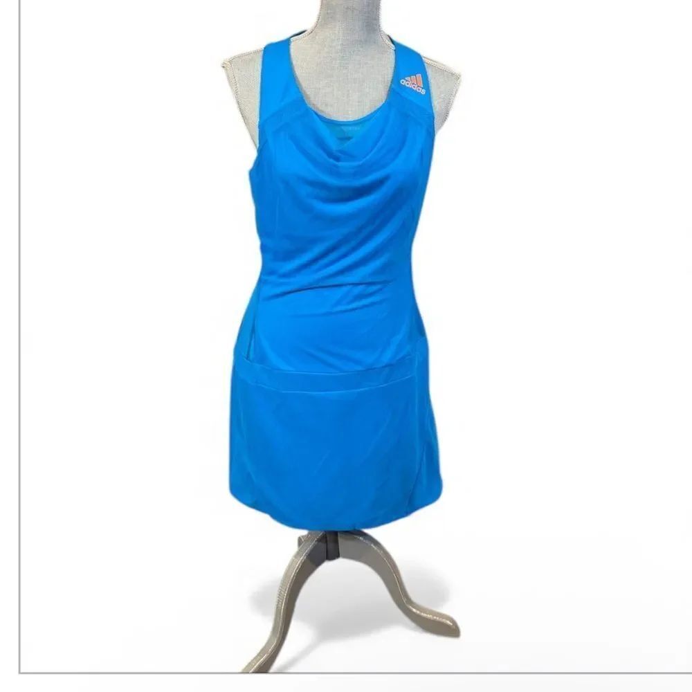 Adidas Vibrant Blue Sports Dress M (3750)